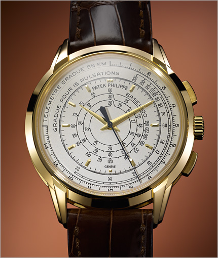 Patek Philippe 5975J-001 Multi-Scale Chronograph Yellow Gold mens watches